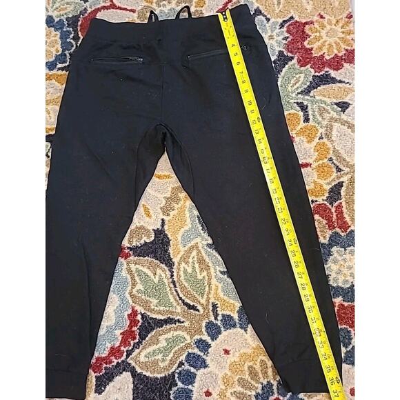 Basics By Denim House Mens Black Sweatpants Joggers Size L - Picture 10 of 10